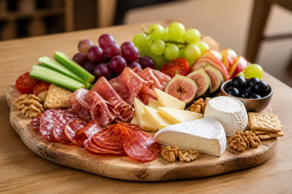 Dresser une planche apéritive généreuse et jolie