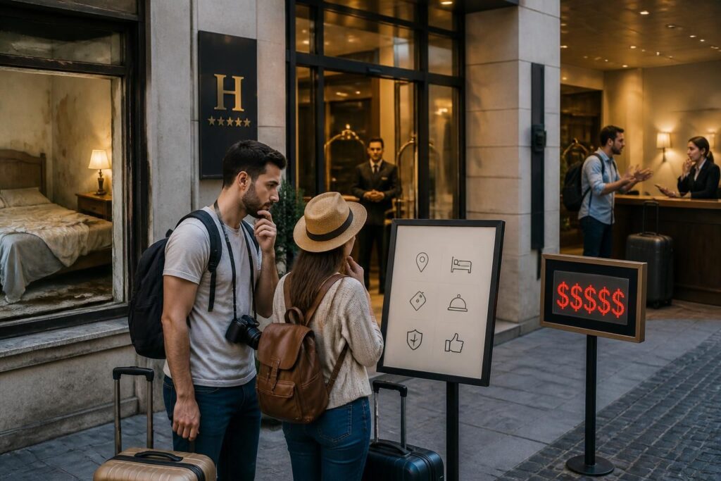Bien choisir son hôtel : critères et pièges à éviter