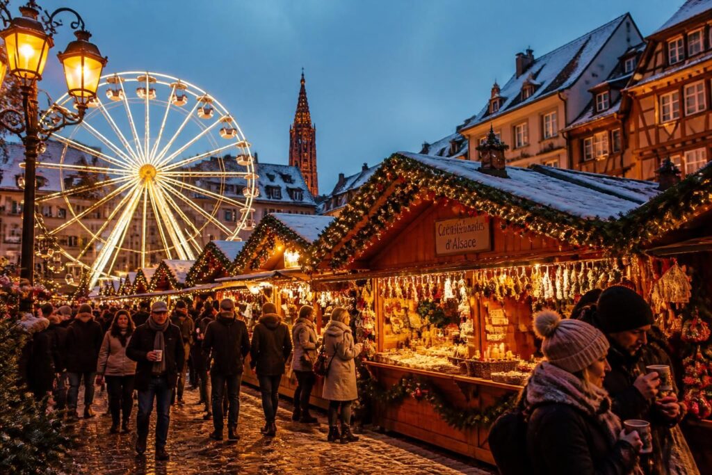 découvrez les plus beaux marchés de noël d'europe, des lieux magiques pour vivre l'ambiance festive, déguster des spécialités et trouver des cadeaux uniques.