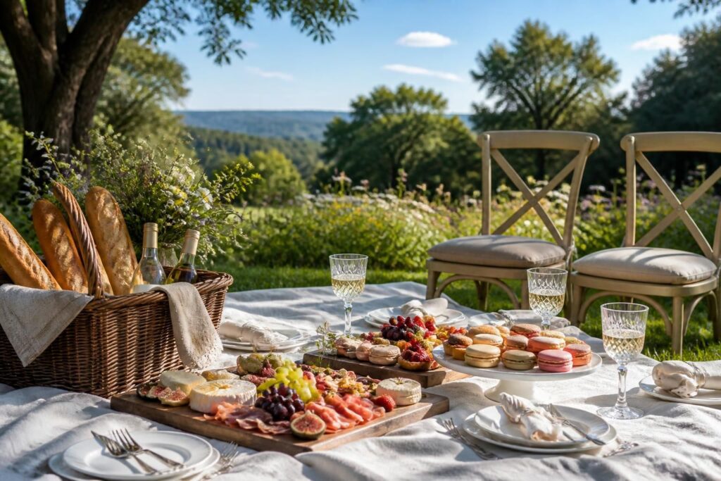 découvrez comment organiser un pique-nique chic et gourmand avec des astuces pour choisir le lieu, préparer un menu raffiné et créer une ambiance conviviale et élégante.
