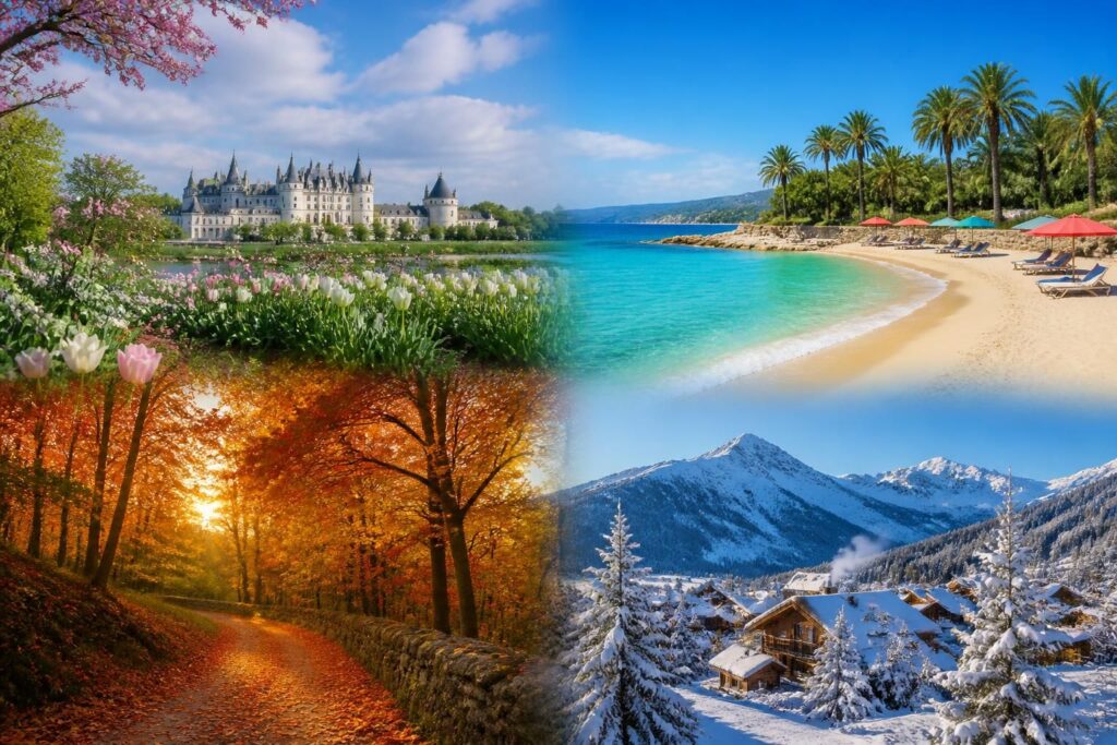 découvrez les meilleures destinations pour un week-end en france, adaptées à chaque saison, pour profiter pleinement de vos escapades tout au long de l'année.