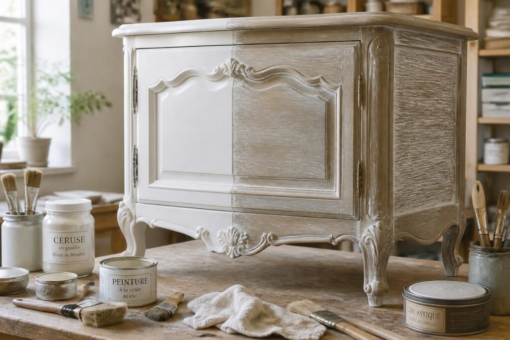 découvrez comment relooker un meuble ancien grâce à des techniques simples de peinture, patine et céruse pour lui redonner charme et modernité.
