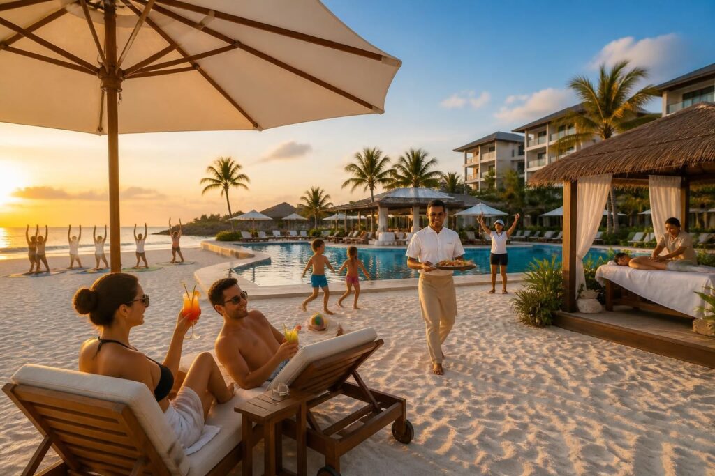 découvrez les avantages d'un séjour tout compris et nos conseils pour bien choisir votre formule afin de profiter pleinement de vos vacances en toute tranquillité.