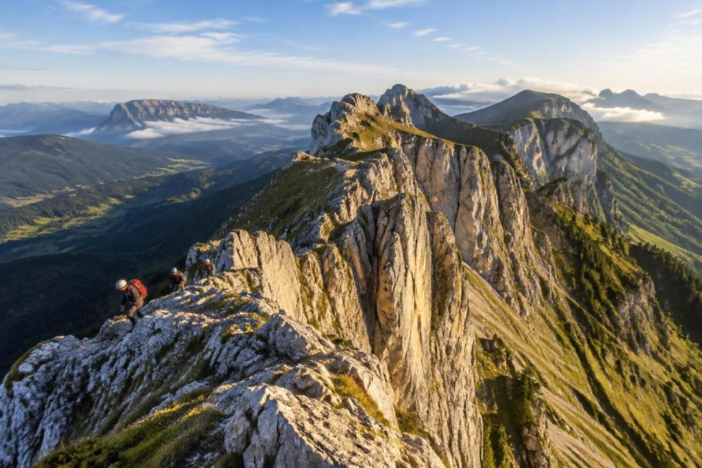 découvrez les arêtes du gerbier dans le vercors : topo, itinéraires, accès et conseils pour préparer votre randonnée.