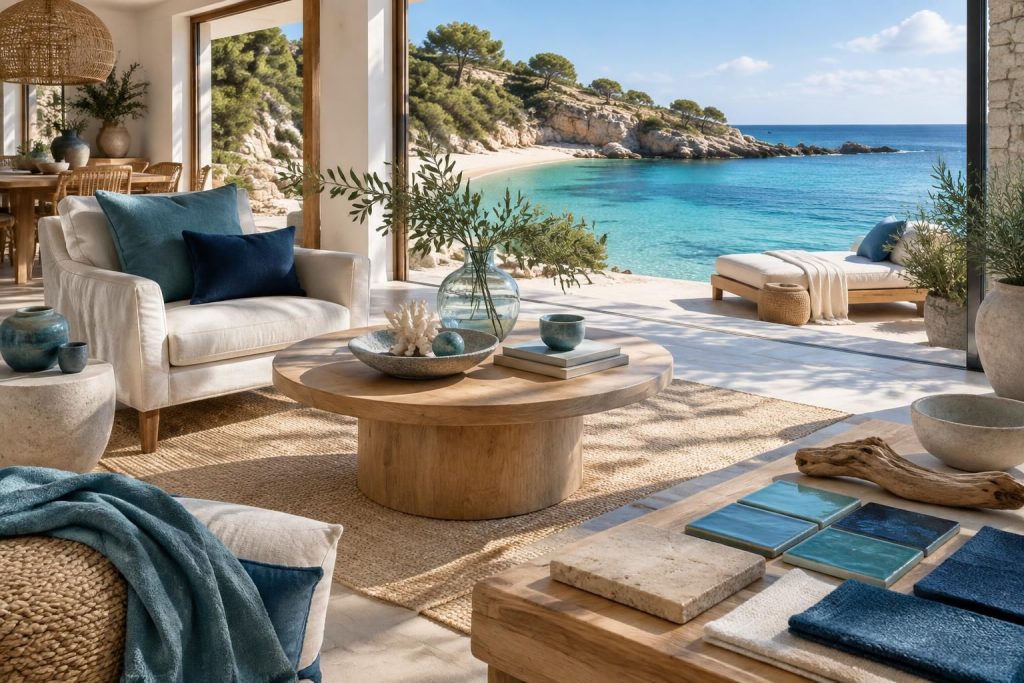 Bleu lagon : nuances de couleur, inspirations déco et destinations