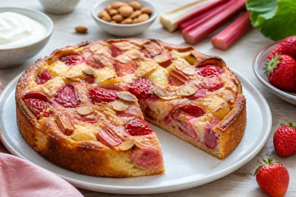 Clafoutis rhubarbe : recettes gourmandes à la fraise, pomme et amande