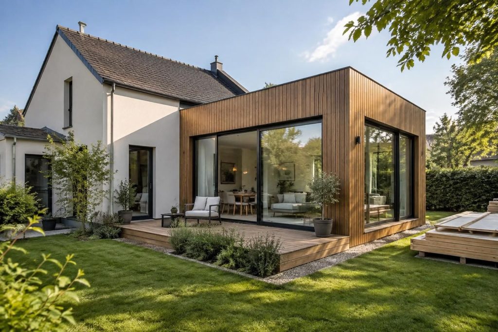 découvrez les modules d’extension de maison en bois : des solutions préfabriquées et modulaires pour agrandir votre espace rapidement et durablement.