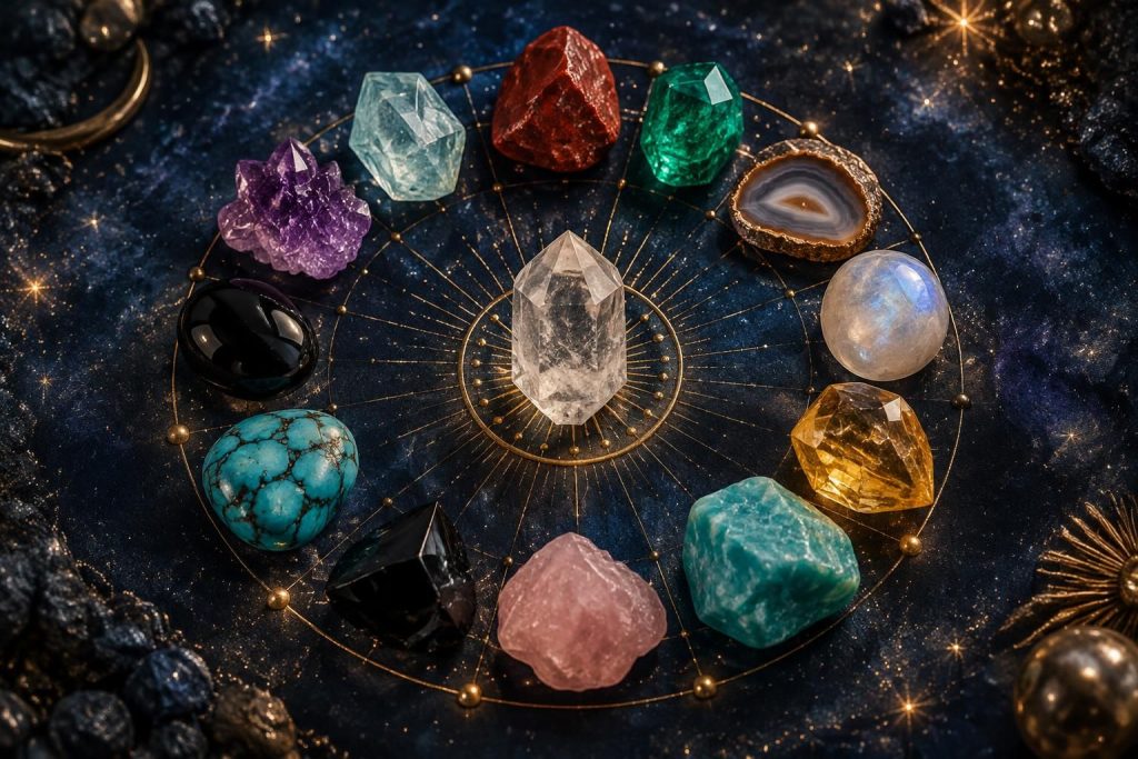 Pierres signe astrologique : quelles gemmes pour chaque signe du zodiaque ?