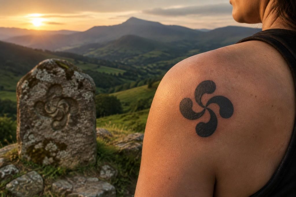 découvrez l’origine du symbole basque, la signification du lauburu et ses usages en tatouage, entre traditions, histoire et identité culturelle.