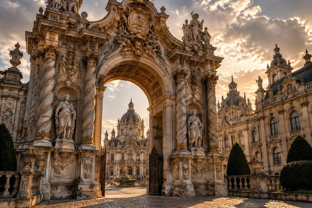 Baroque arch : caractéristiques et influences de l’architecture baroque