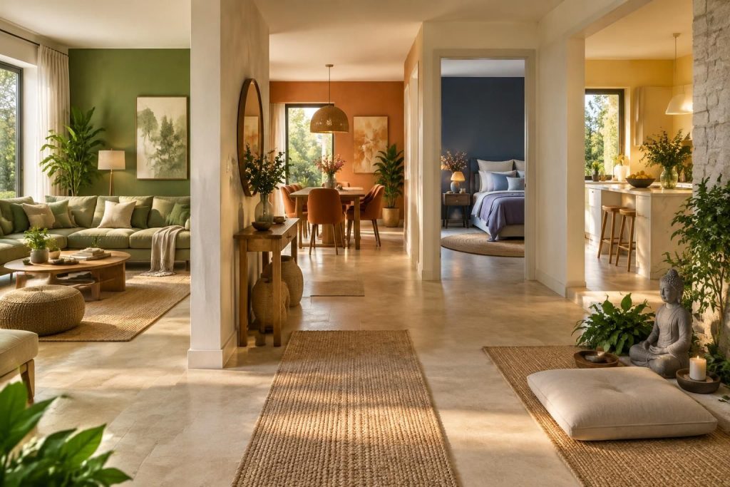 Feng shui des couleurs : harmoniser chaque pièce grâce à la symbolique