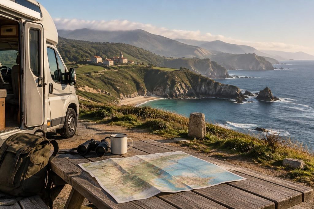 Nord ouest Espagne : carte, tourisme et découverte en camping-car
