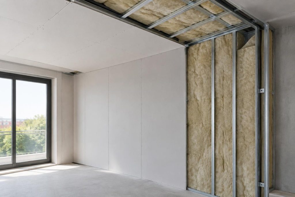 Placo isolation phonique : solutions efficaces pour murs et plafonds